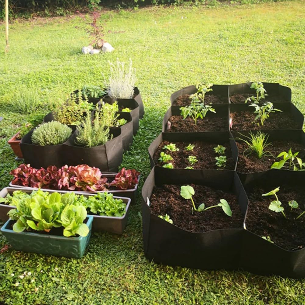 Vibes Garden™ Planting Bag Multi-gird Felt Growing